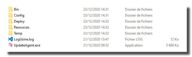 update-agent-folder